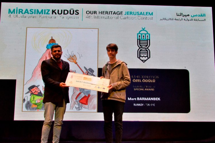 Uluslararası Karikatür Yarışmasından E-Gençlik’e ödül
