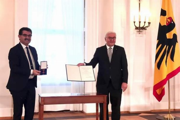 Zonguldaklı Tahtabaş’a Almanya’da devlet nişanı ödülü