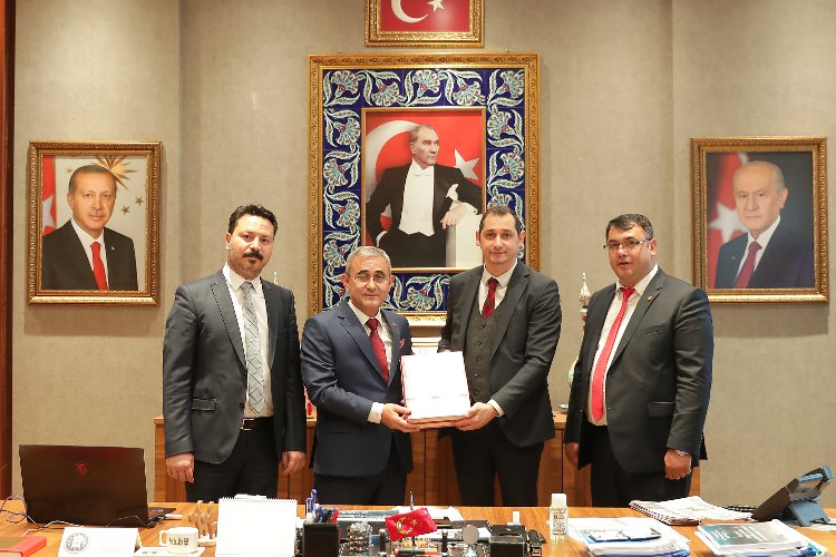 Kütahya Gazeteciler Cemiyeti’nden Başkan Işık’a ziyaret