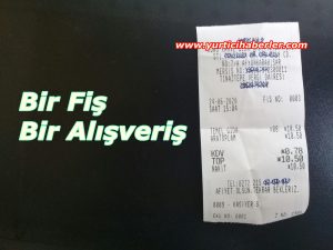 BİR FİŞ BİR ALIŞVERİŞ