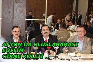GİRNE KOLEJİ AFYON İÇİN BÜYÜK ŞANS
