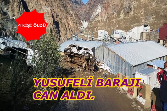 YUSUFELİ BARAJ İNŞAATI CAN ALDI ..