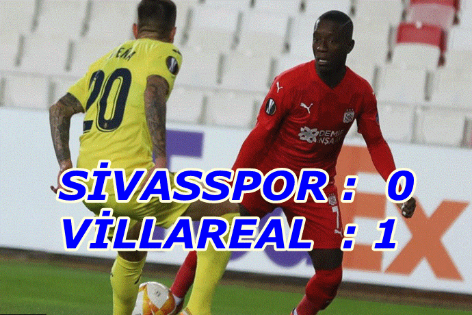 Sivasspor UEFA Avrupa Liginde istediği başarıyı elde edemedi.