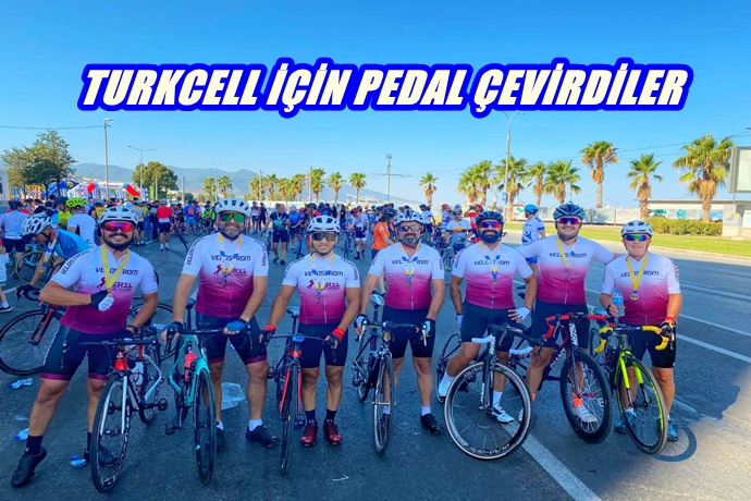 TURKCELL İÇİN PEDAL ÇEVİRDİLER