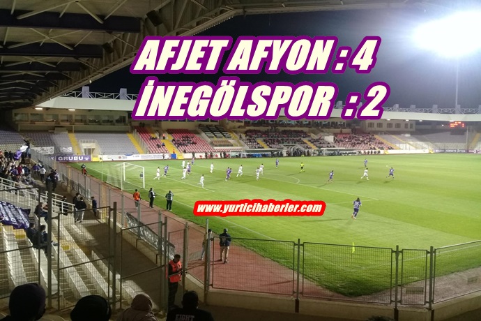 AFJET AFYON GOL OLDU YAĞDI