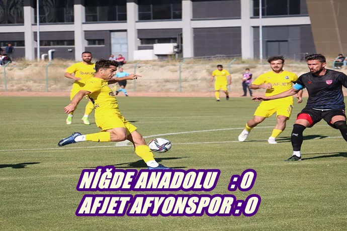 AFJET AFYON PUAN KAYBETTİ
