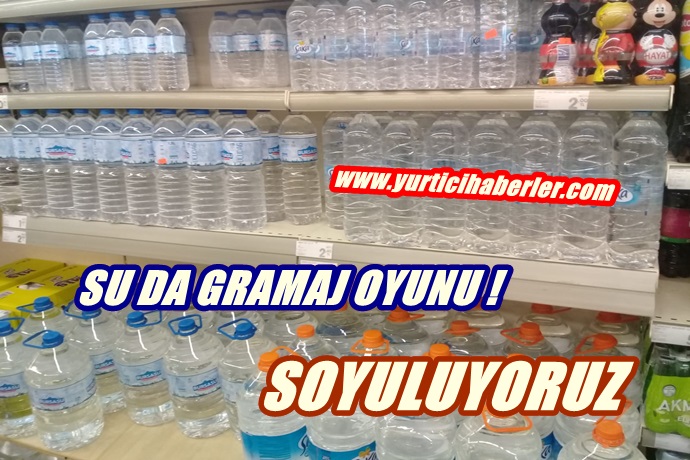SU DA GRAMAJ OYUNU