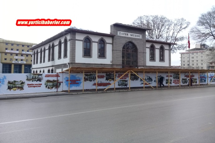 ZAFER MÜZESİ RESTORASYON ÇALIŞMALARI DEVAM EDİYOR.