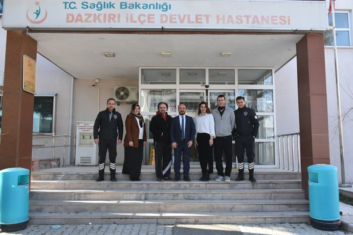 DAZKIRI BELEDİYE BAŞKANI TAYLAN, TIP BAYRAMINI KUTLADI