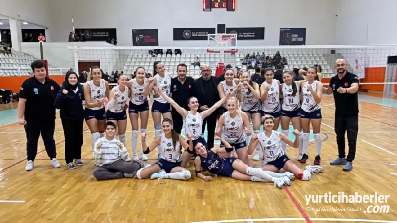 Polat Group Didim Belediyespor Kadın Voleybol Takımı İzmir’de Göztepe’yi Mağlup Etti