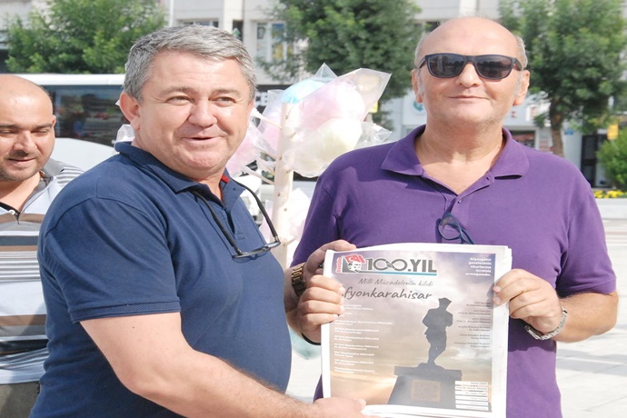 AFYONŞEHİR 100. YIL GAZETESİ HAZIRLADI.