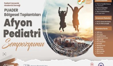 AFYON’DA PEDİATRİ SEMPOZYUMU DÜZENLENDİ.
