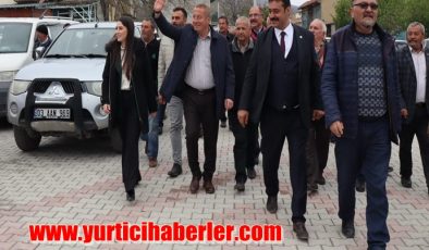 HAKAN ŞEREF OLGUN : KİRAZ ÜRETİCİMİZE EL KOYAN DEĞİL EL VERMEYE GELİYORUZ