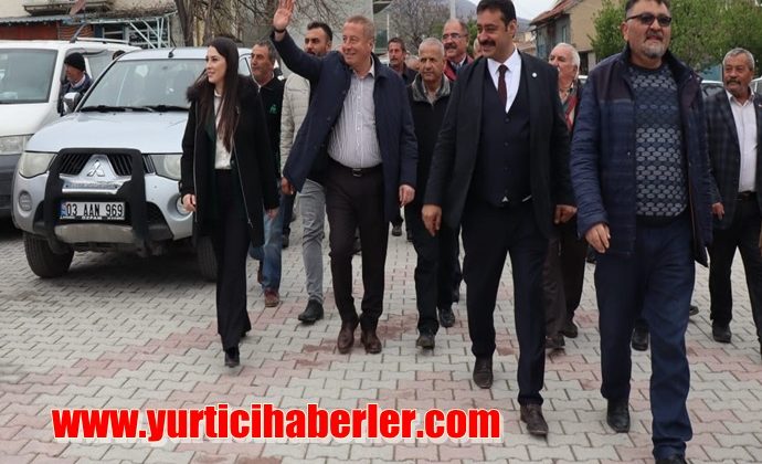 HAKAN ŞEREF OLGUN : KİRAZ ÜRETİCİMİZE EL KOYAN DEĞİL EL VERMEYE GELİYORUZ