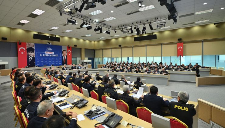SEÇİM GÜVENLİĞİ TOPLANTISI YAPILDI