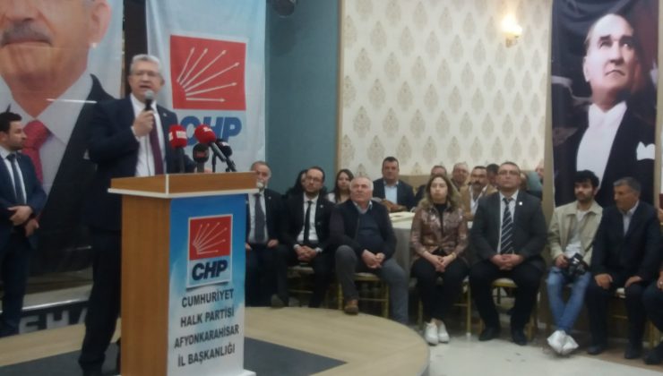 AFYON CHP’Lİ ÜYELER ”DEMİRKIRKAN” DEDİ.