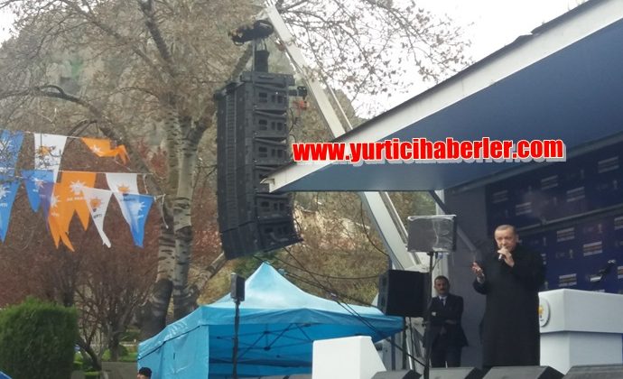 CUMHURBAŞKANI SEÇİME AFYON’DAN START VERDİ.