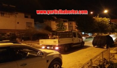 KUŞADASI BELEDİYESİ HAŞERE İLE MÜCADELE EDİYOR.