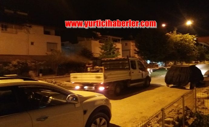 KUŞADASI BELEDİYESİ HAŞERE İLE MÜCADELE EDİYOR.