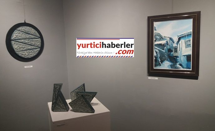 SANATSEVERLER KARMA RESİM SERGİSİNDE BULUŞTU  