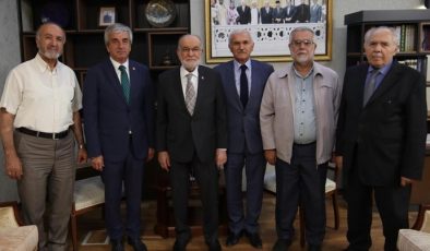 MERKEZ PARTİ, TEMEL KARAMOLLAOĞLU İLE GÖRÜŞTÜ