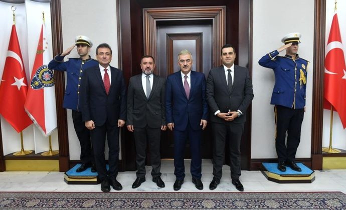 TİBFED, EMNİYET GENEL MÜDÜRÜ’NÜ ZİYARET ETTİ.