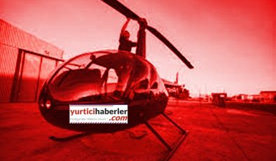 AFYONDA HELİKOPTER DÜŞTÜ ….