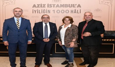 BDU ULUSLARASI İŞ İNSANLARI İSTANBUL VALİSİNİ ZİYARET ETTİLER