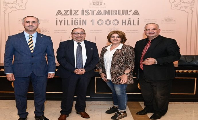 BDU ULUSLARASI İŞ İNSANLARI İSTANBUL VALİSİNİ ZİYARET ETTİLER