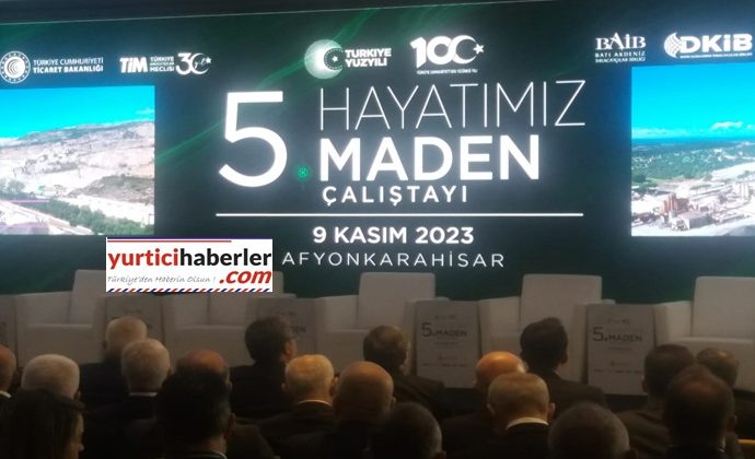 MADENCİLİK ÇALIŞTAYI YAPILDI (1. BÖLÜM)