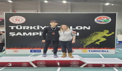 AFYONLU SPORCU TÜRKİYE 3. OLDU