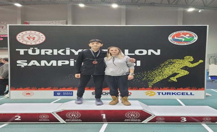 AFYONLU SPORCU TÜRKİYE 3. OLDU