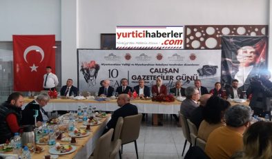 VALİ GAZETECİLERE HİTAP ETTİ