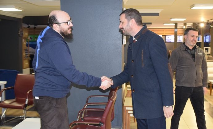 İYİ PARTİ AFYON BAŞKAN ADAYI ESNAFIN NABZINI TUTTU!