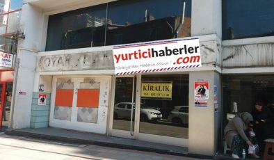 AFYON’DA KAPANAN BANKA ŞUBESİNİN YERİ BOŞ KALDI