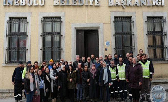 İNEBOLU BELEDİYESİ ÇALIŞANLARINA % 99 ZAM YAPTI