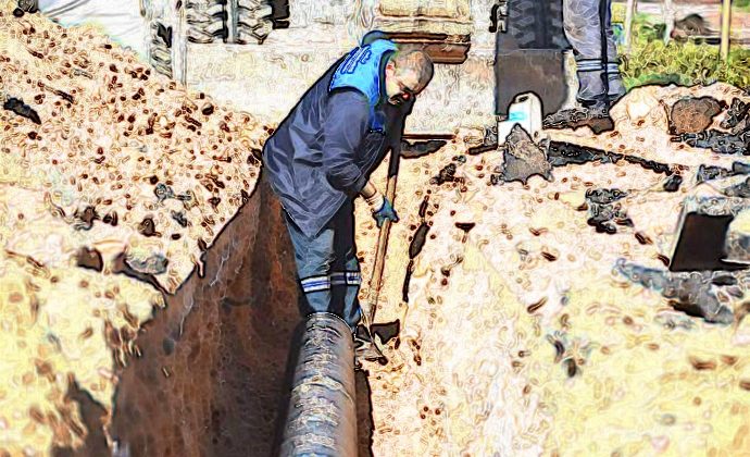 BODRUMDA 219 KEZ DEĞİŞEN SU BORULARI DÜNYA REKORU KIRDI