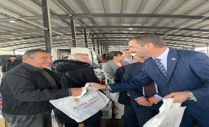 İYİ PARTİ ALPER YAĞCI HER KALBE DOKUNACAĞIZ
