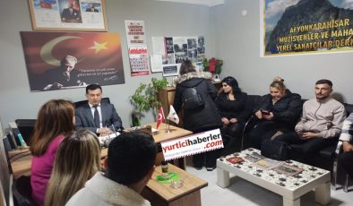 BURCU KÖKSAL MÜSİZYENLER DERNEĞİNİ ZİYARET ETTİ.