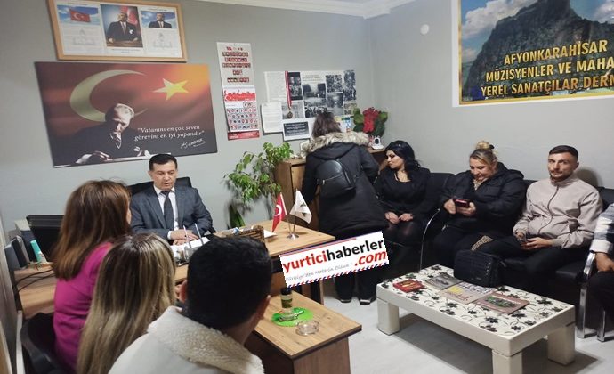 BURCU KÖKSAL MÜSİZYENLER DERNEĞİNİ ZİYARET ETTİ.