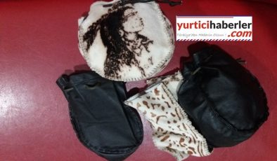 DERİ USTASININ ÜRÜNLERİ Nİ ALMAK İÇİN SIRAYA GİRİYORLAR