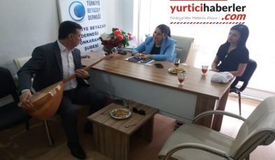 MÜZİSYENLER DERNEĞİ BEYAZAY DERNEĞİNİ ZİYARET ETTİ