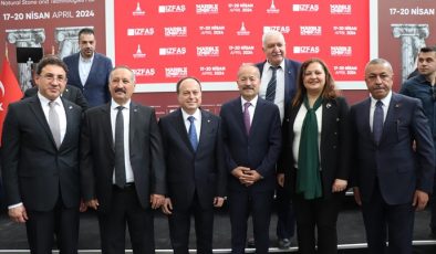 İZMİR’DE MERMER FUARI AÇILDI.