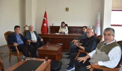 MÜZİSYENLER DERNEĞİ KÜLTÜR MÜDÜRLÜĞÜNÜ ZİYARET ETTİ
