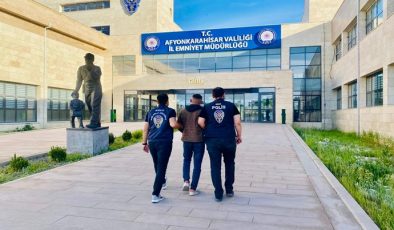 POLİS HAPİS CEZASI OLAN ŞAHSI YAKALADI