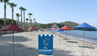KUŞADASI PLAJLARI BELEDİYEYE DEVREDİLDİ. HİZMET BAŞLIYOR…..