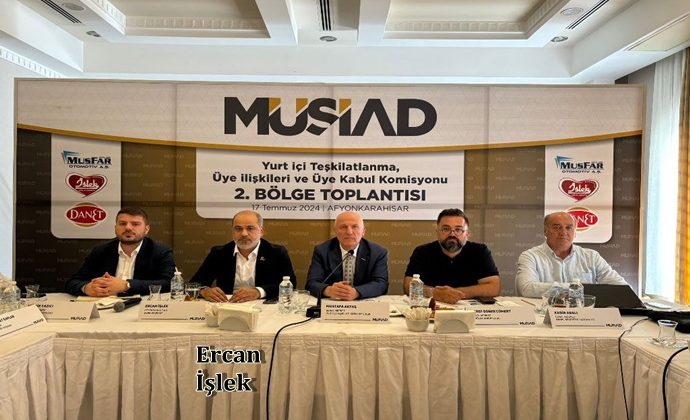 MÜSİAD AFYON’DA TOPLANTISINA İŞLEK EVSAHİPLİĞİ YAPTI