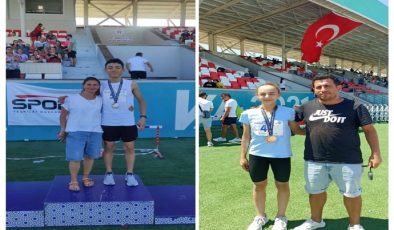 14 YAŞINDA TÜRKİYE ŞAMPİYONU OLDU
