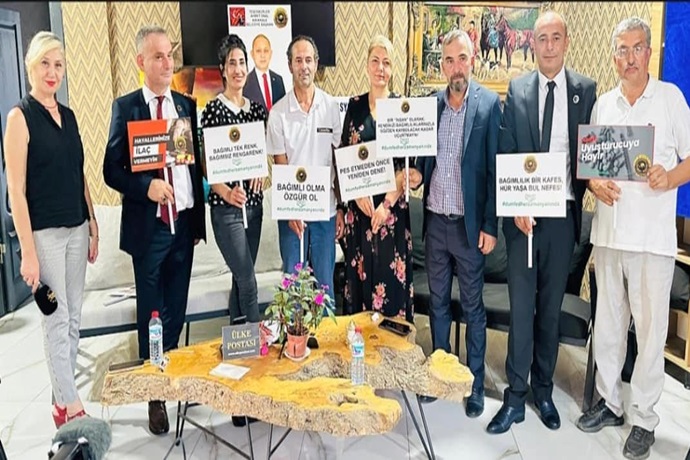 UYUŞTURUCU İLE MÜCADELE EDİYORLAR
