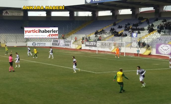 S.B. ANKARASPOR AFYONSPOR İLE MORAL BULDU 2-1